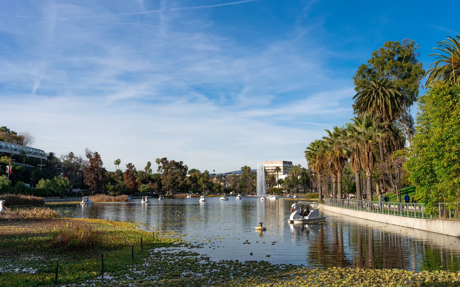 City or neighborhood view of Echo Park, CA, served by OurMaids residential and commercial cleaning services