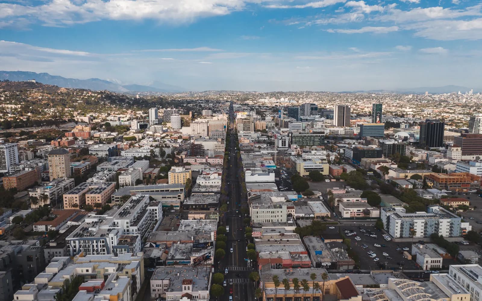 City or neighborhood view of Glendale, CA, served by OurMaids residential and commercial cleaning services